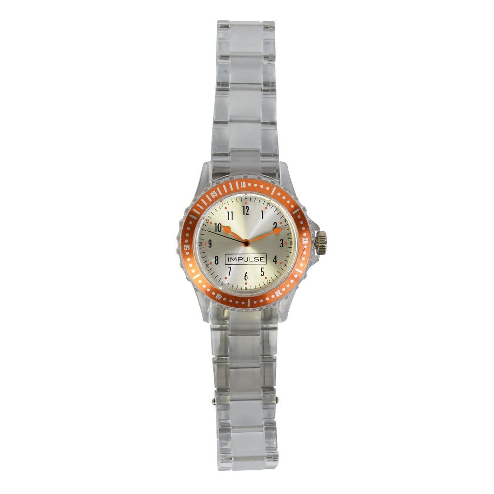 NEW! Impulse Nurse Medical Unisex 24 Hour Plastic Link Band Watch